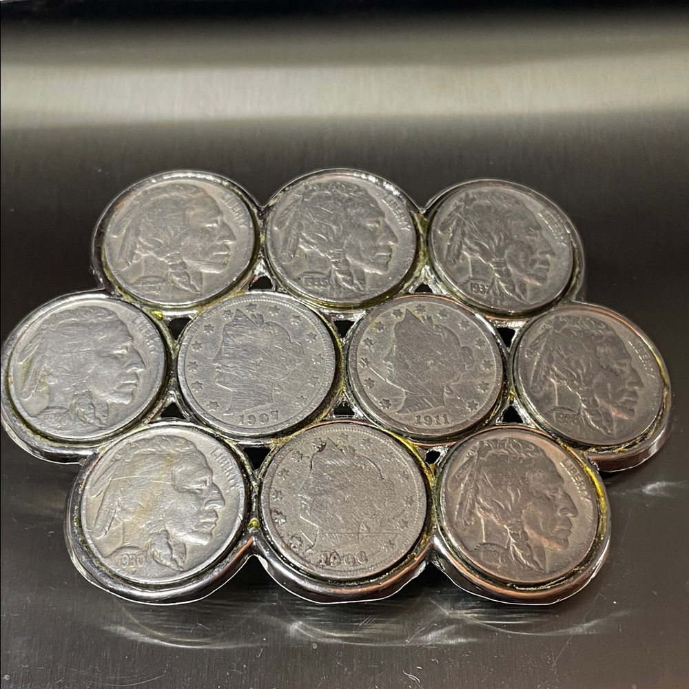 Vintage Buffalo Nickel Beltbuckle